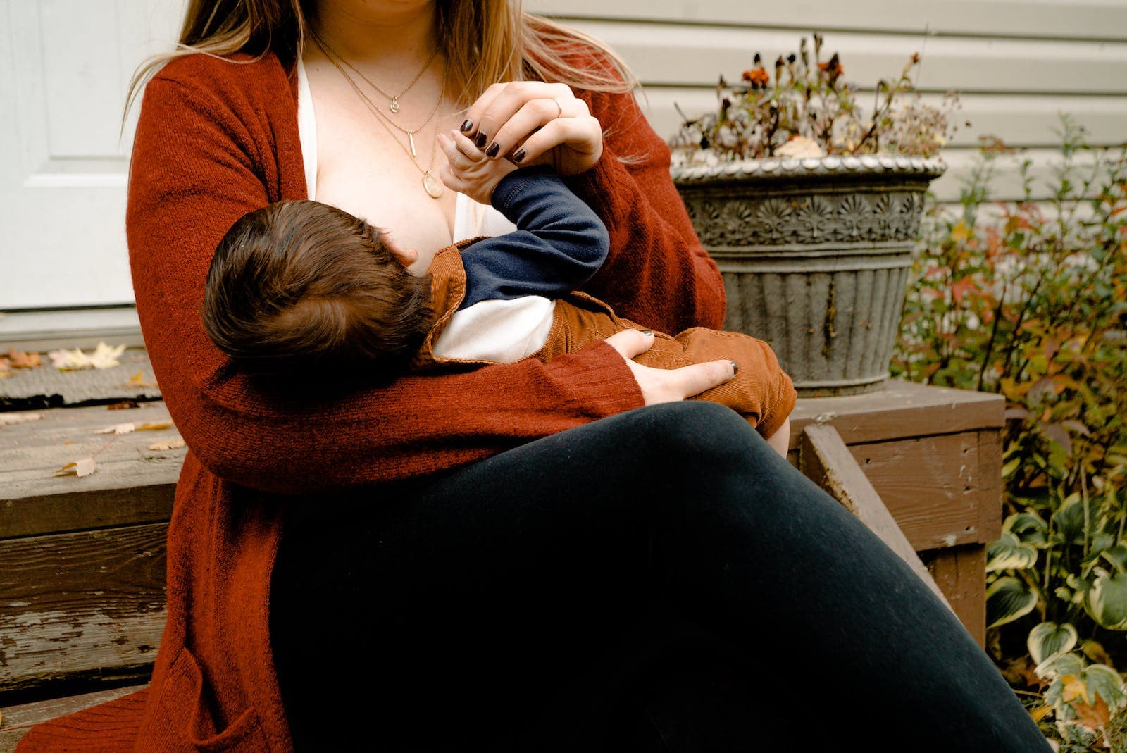 Mother Breastfeeding her Child