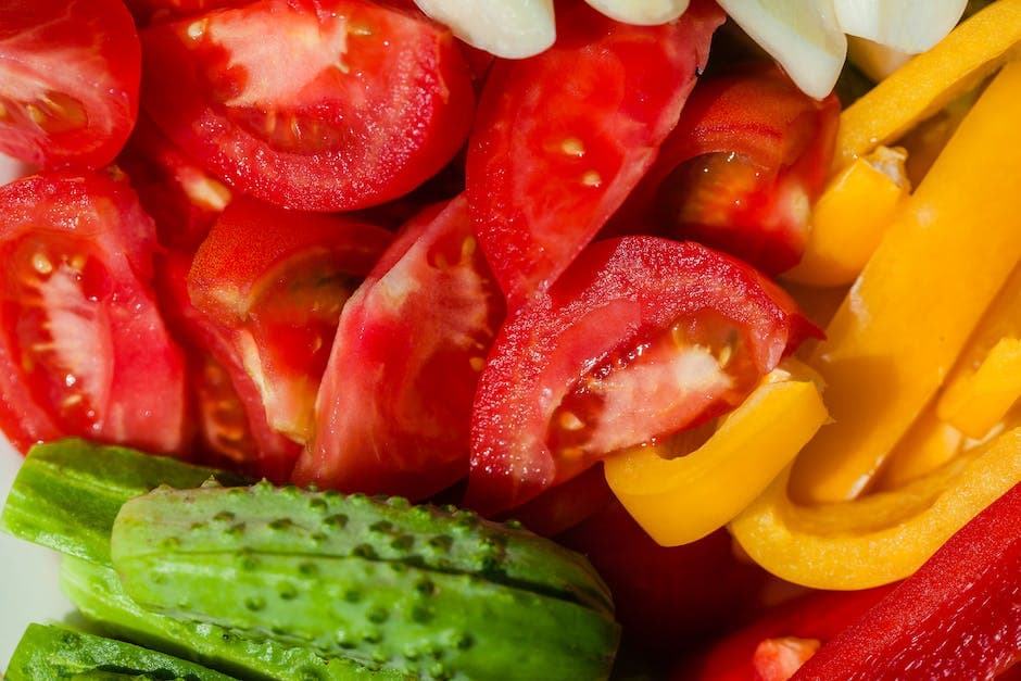 Fresh healthy vegetables for salad