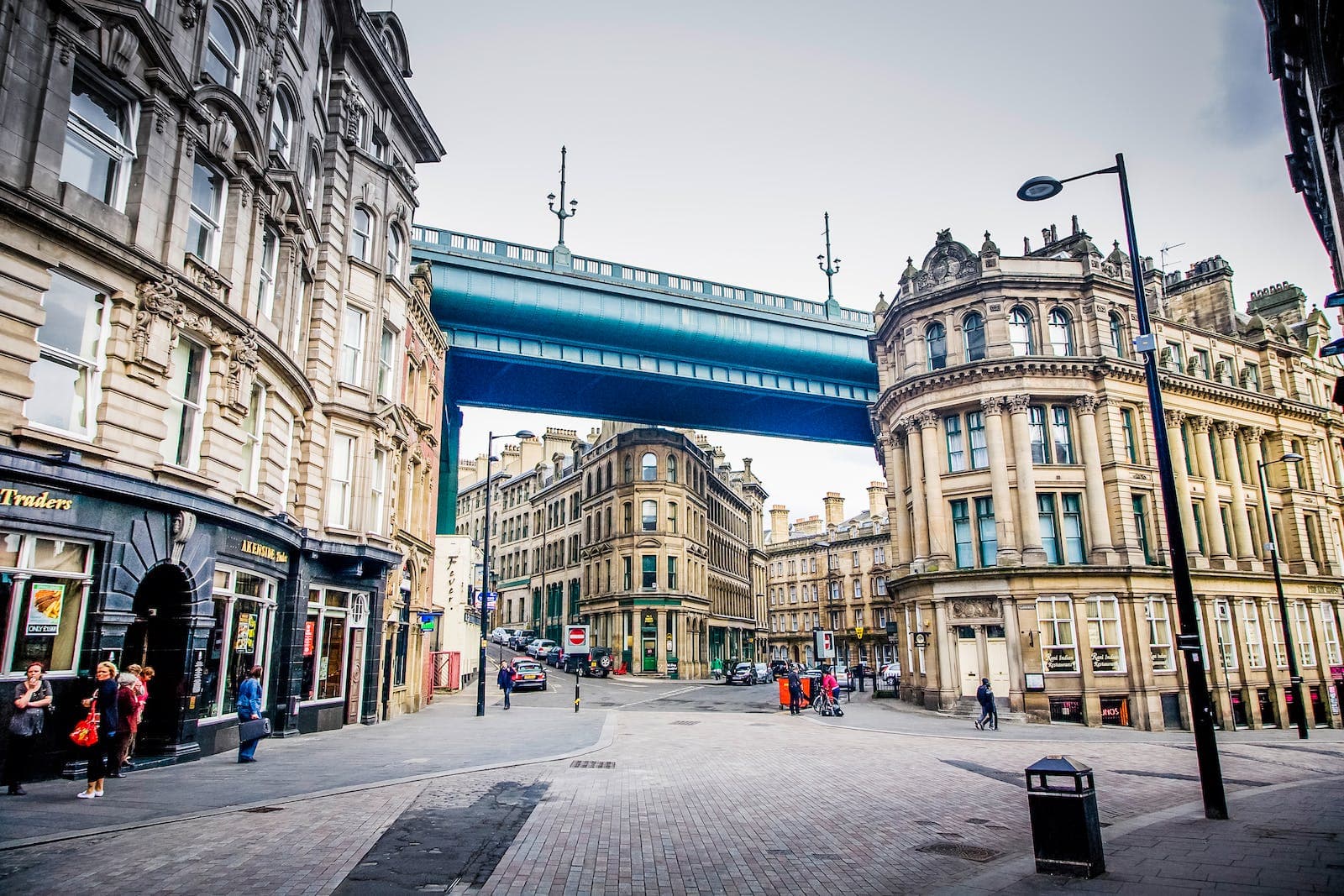 British architecture and streets