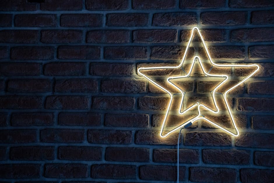 Photograph of a Star Light