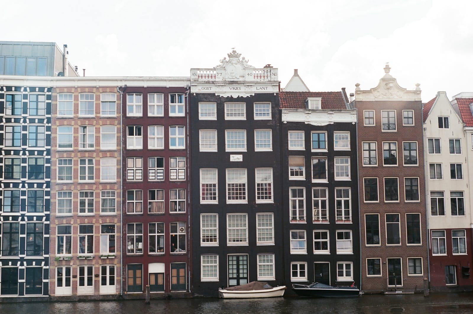 Waterfront Buildings in Amsterdam