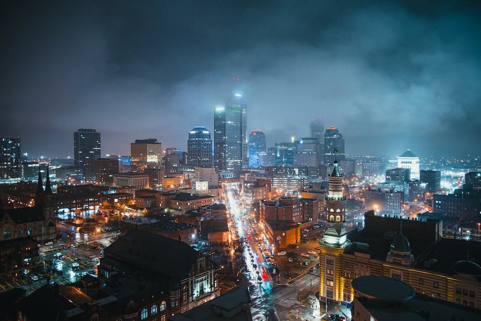 Bird's Eye View Photography of Lighted City
